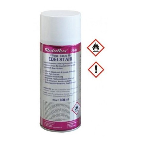 70 55 Detergente per acciaio spray conf. ml. 400