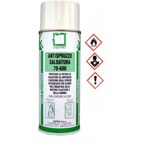 70 600 Antispruzzo saldature spray ml. 400